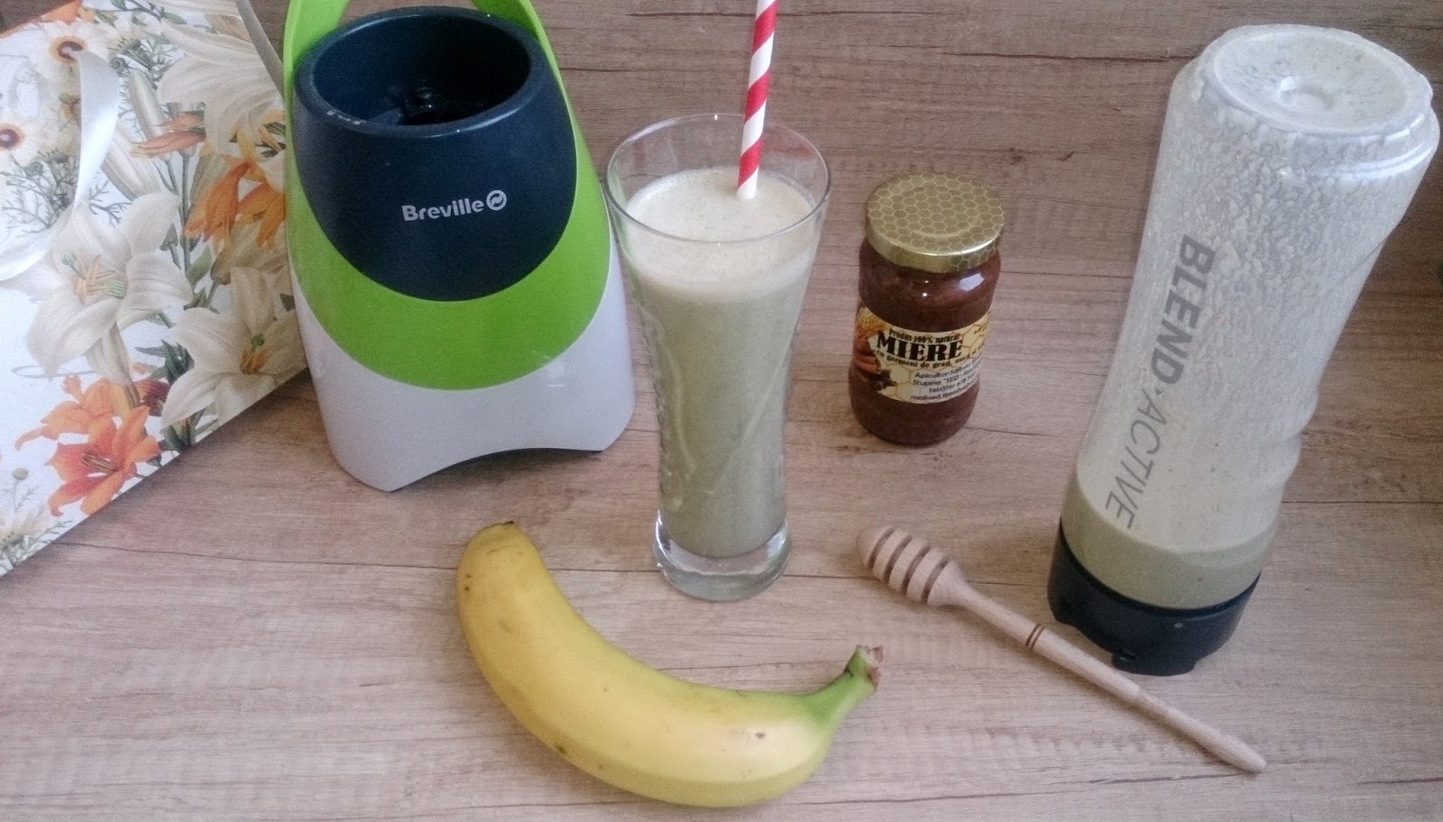 Smoothie cu spanac si banane