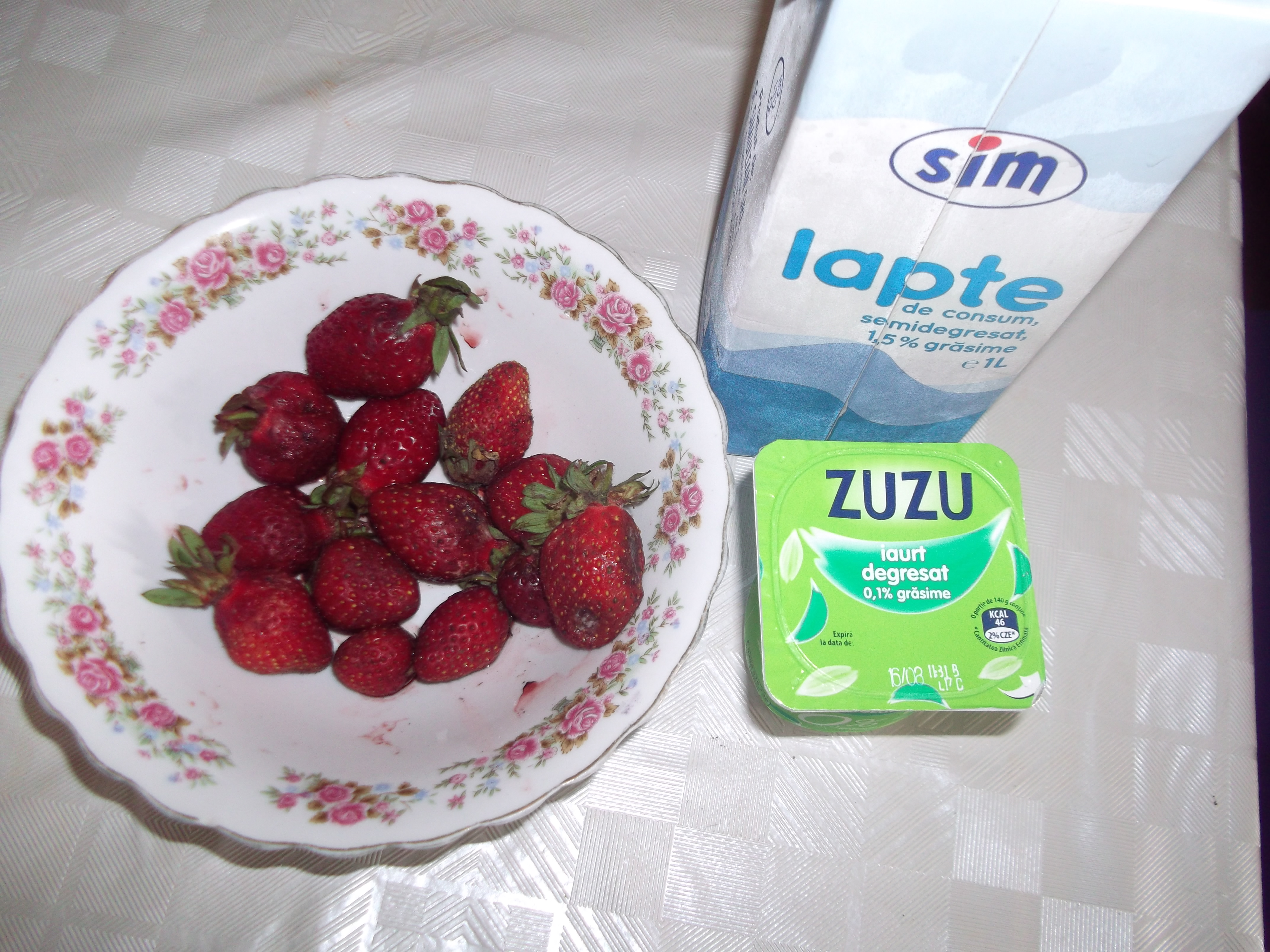Smothie de capsuni