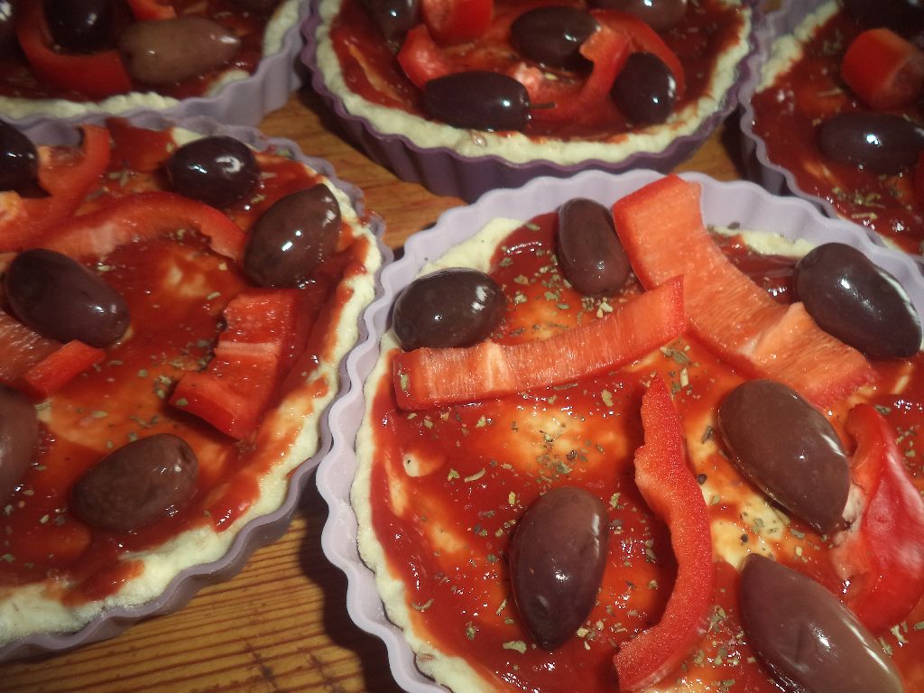 Tarte aperitiv lacto-vegetariene