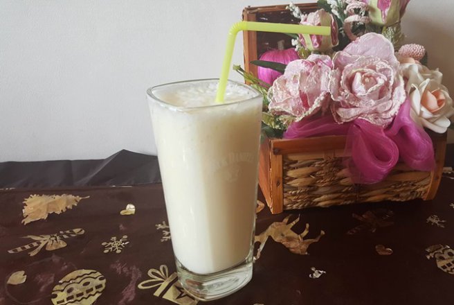 Milkshake de pepene galben