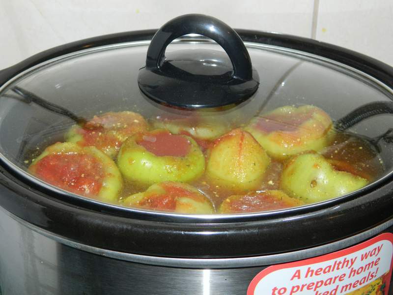 Ardei umpluti la slow cooker Crock-Pot