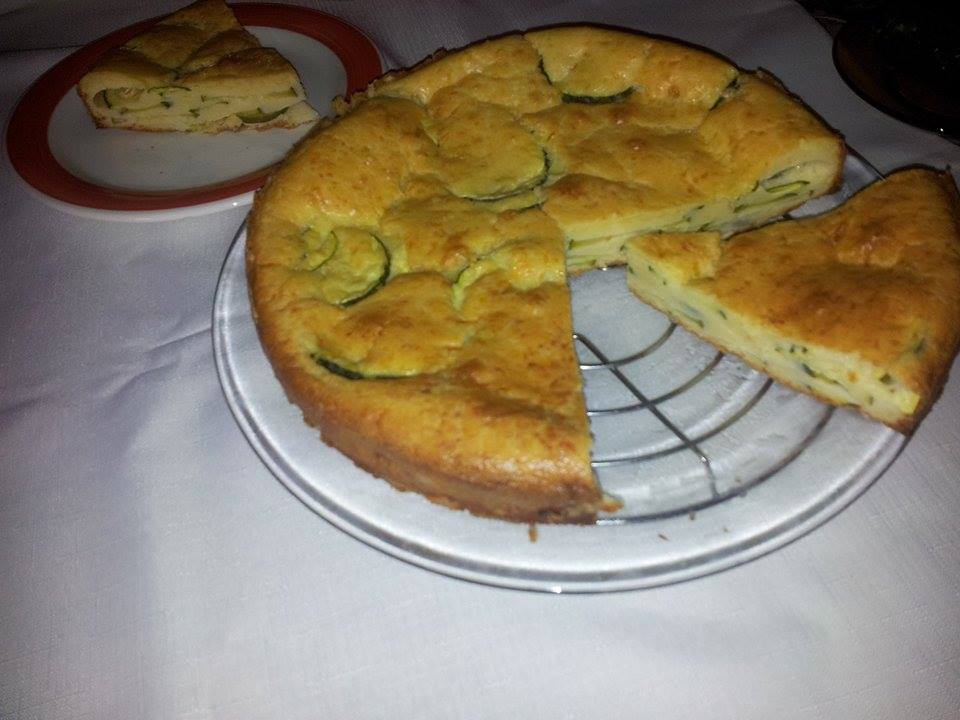 Tarta rustica cu dovlecei