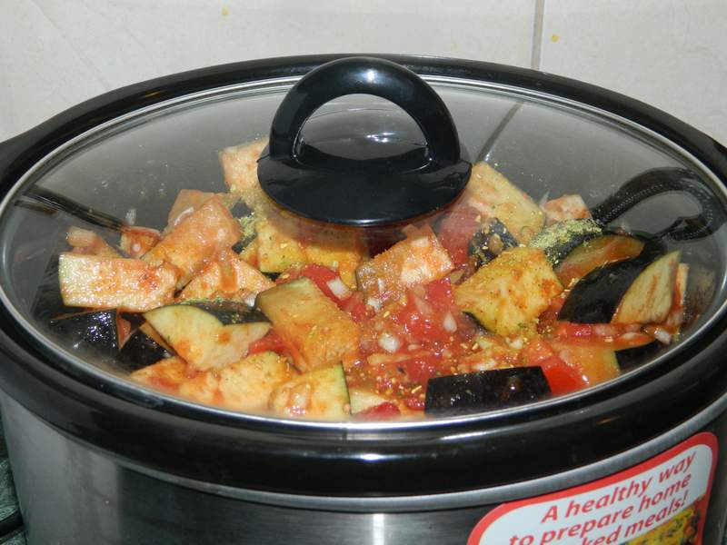 Mancare de vinete la slow cooker Crock-Pot 3,5 L