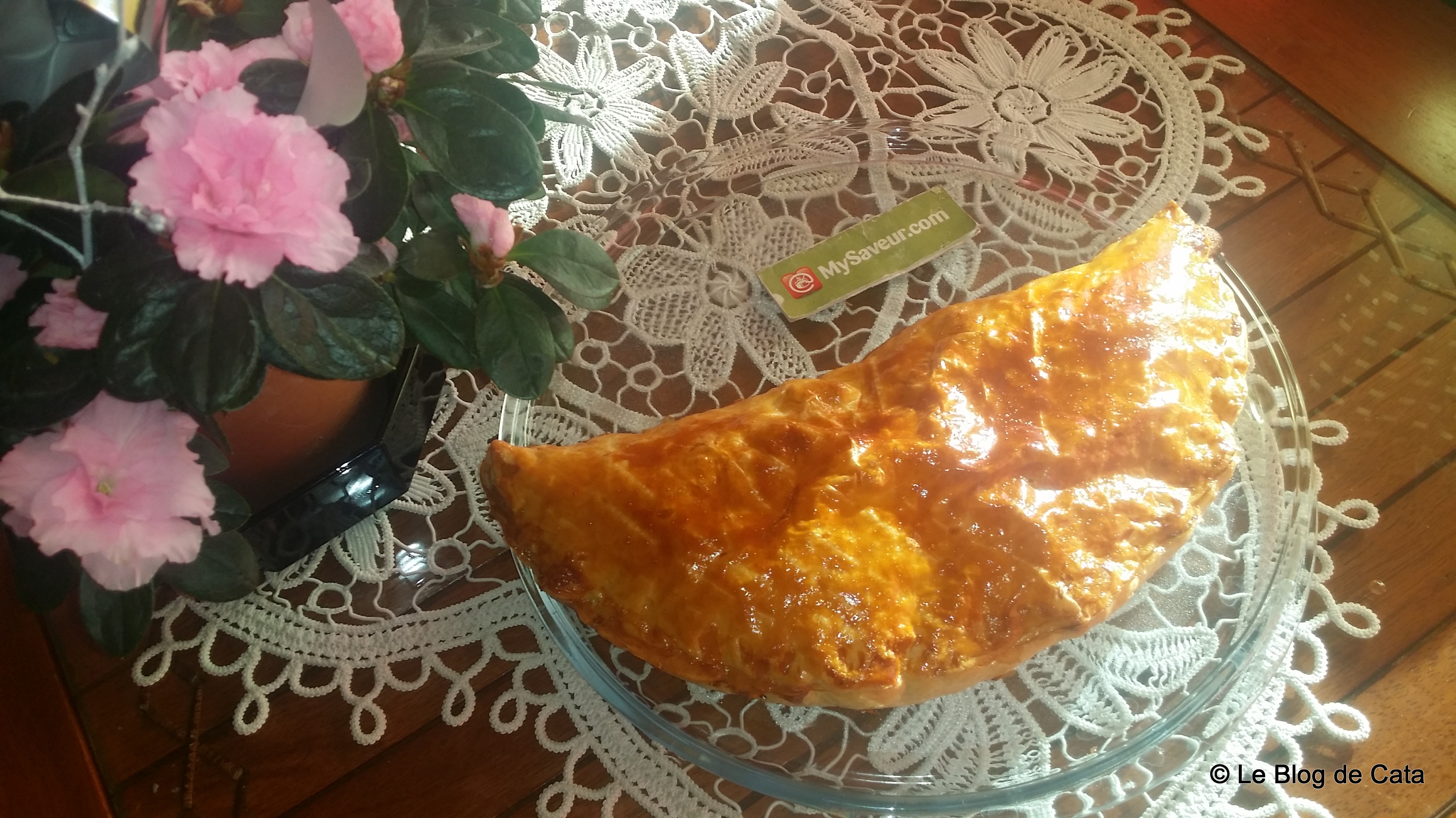 Placinta pralinata - Galette de rois