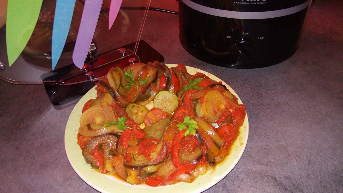 Ratatouille la slow cooker Crock-Pot