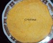 Desert tort cu crema de vanilie si fructe-1