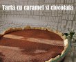 Desert tarta cu ciocolata si caramel-4