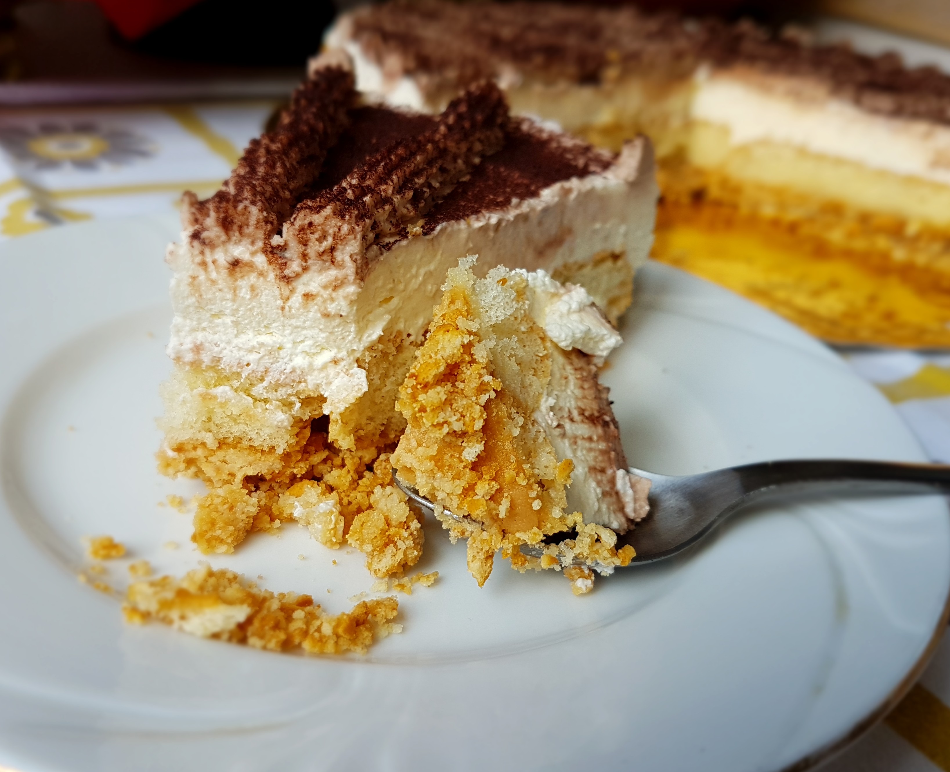 Desert cheesecake Tiramisu reteta