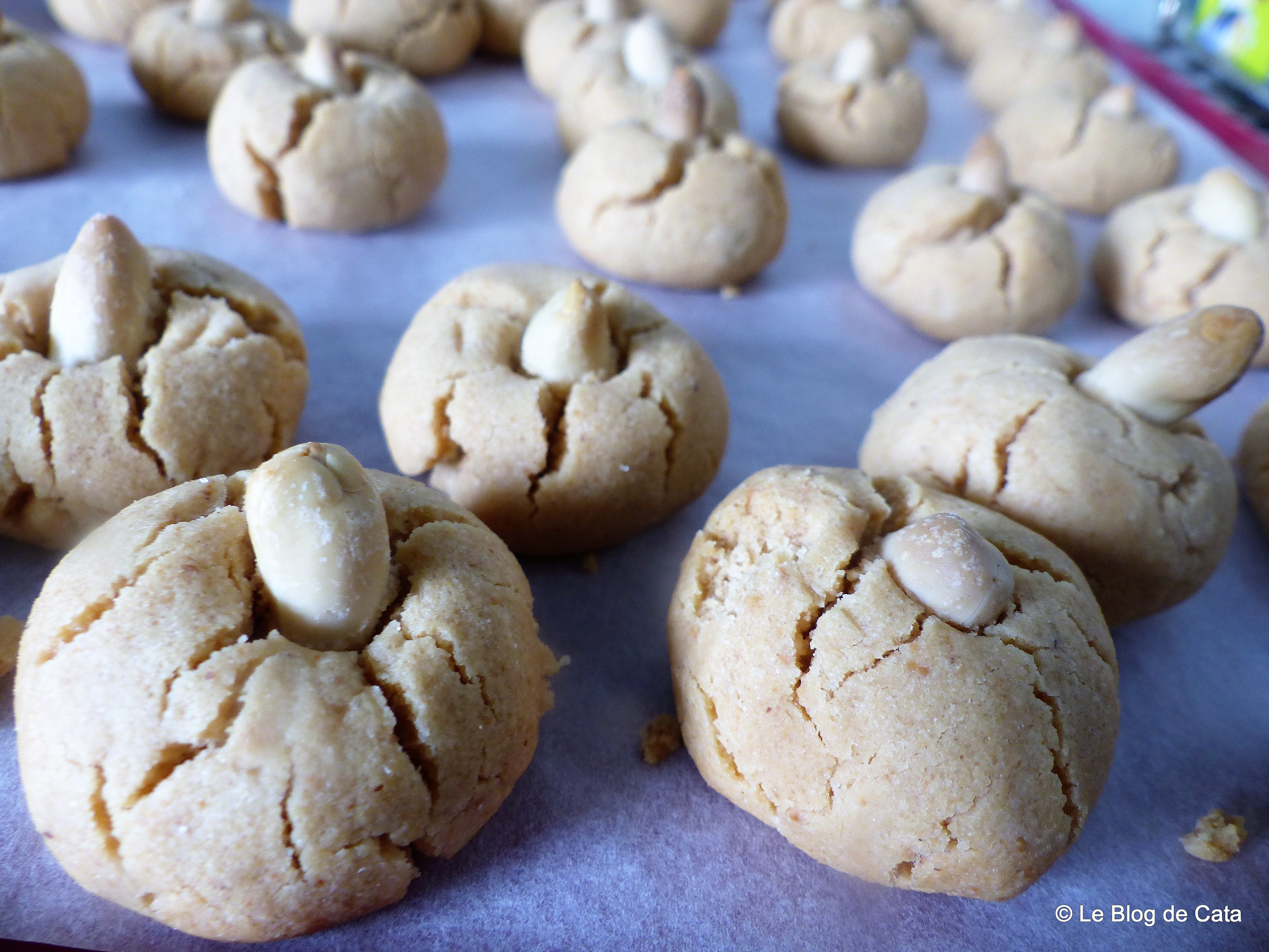 Desert biscuiti cu unt de arahide / Ghriba Lbahla