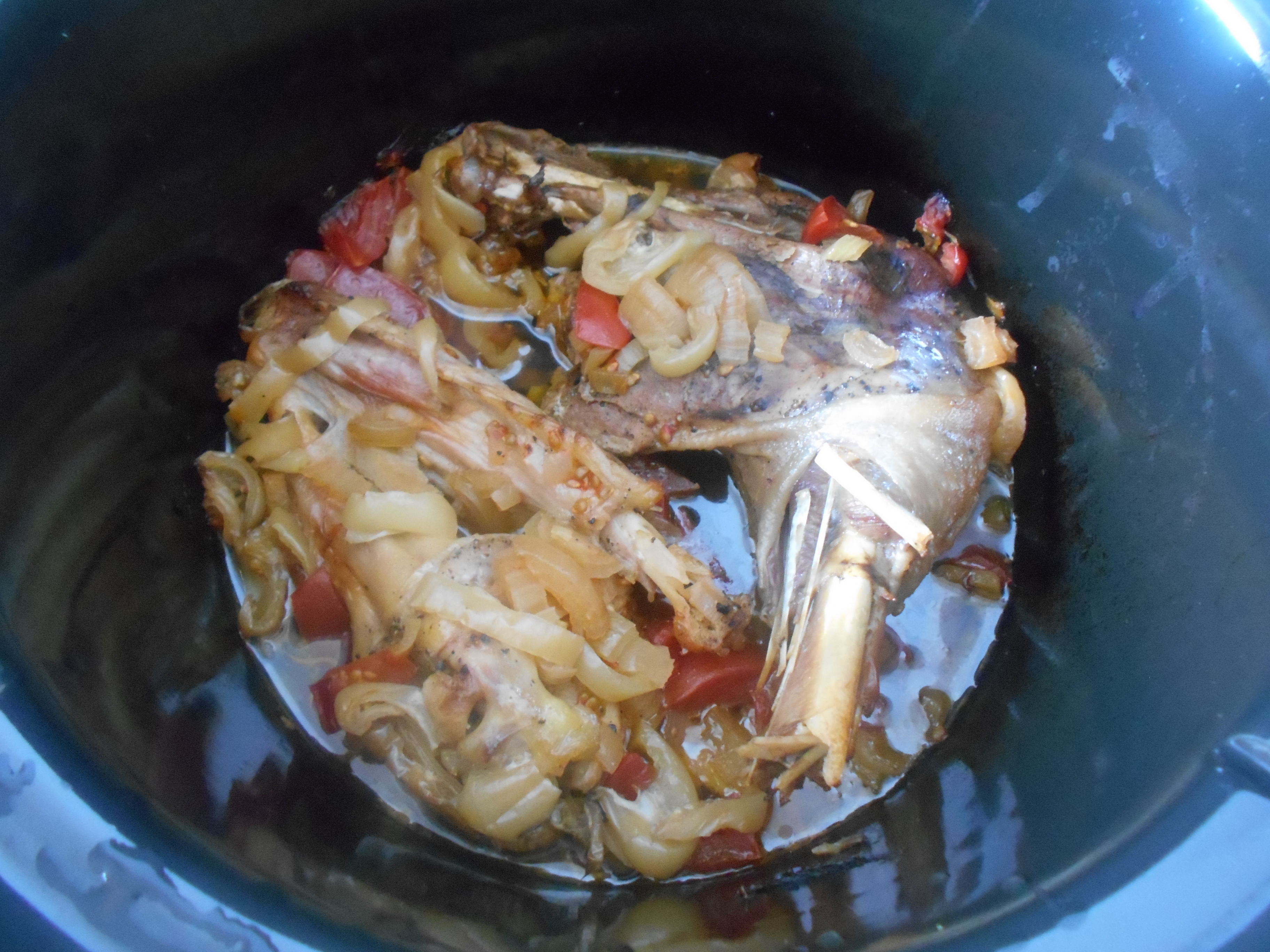 Friptura aromata de curcan la slow cooker Crock-Pot