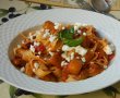 Tagliatelle cu vinete, rosii si branza feta-0