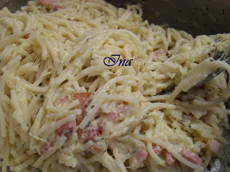 Paste carbonara