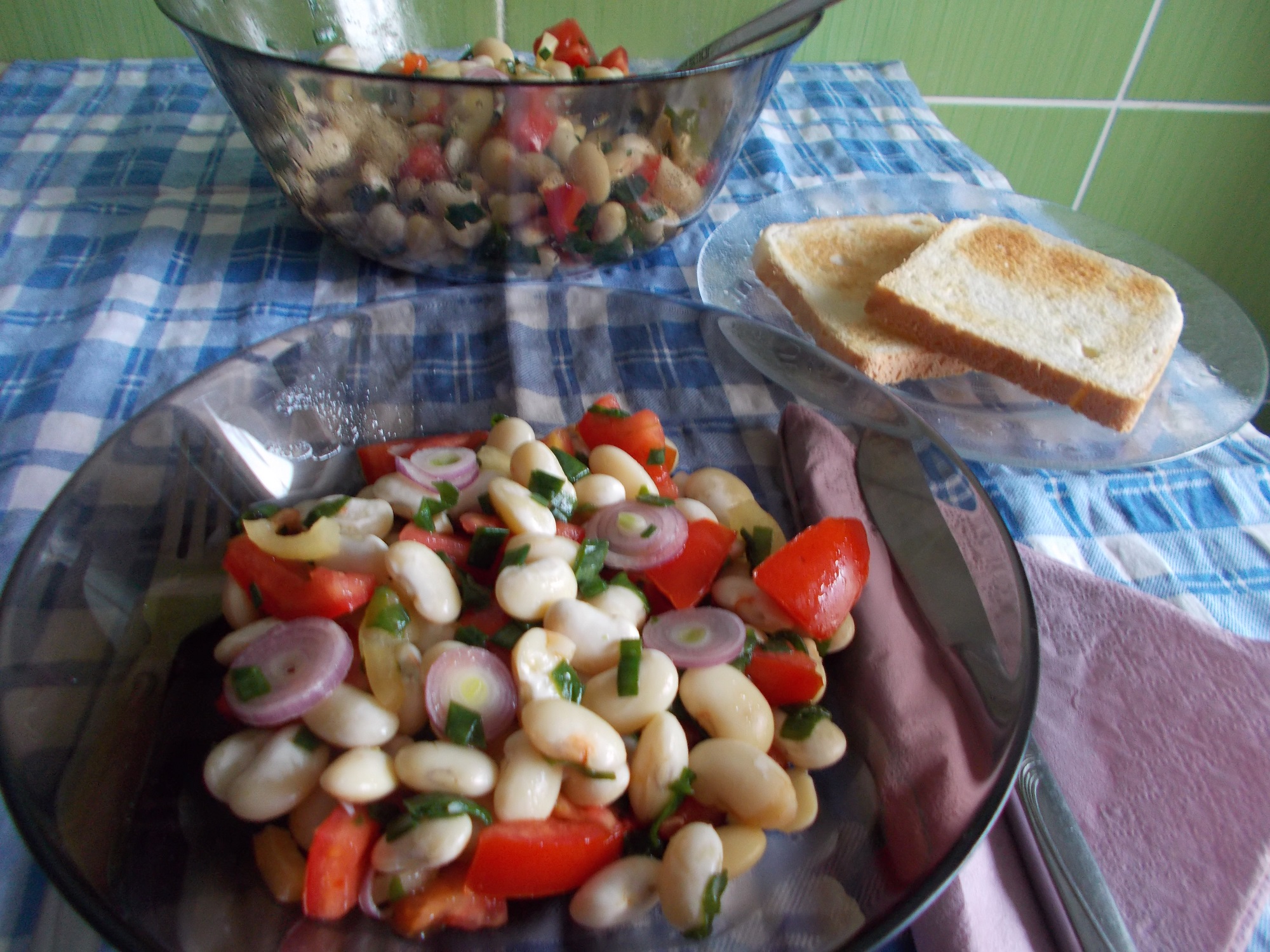 Salata de fasole alba