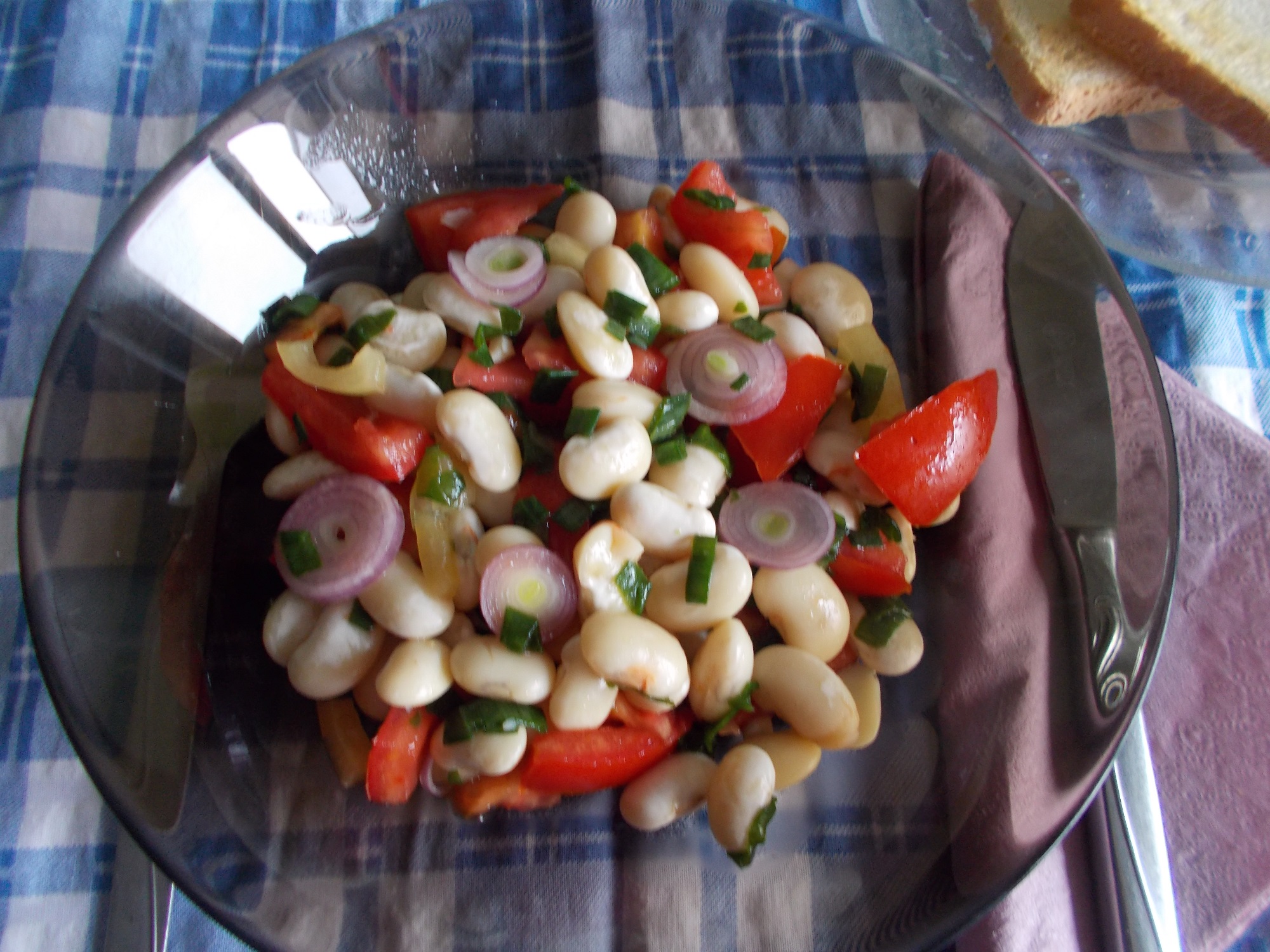 Salata de fasole alba