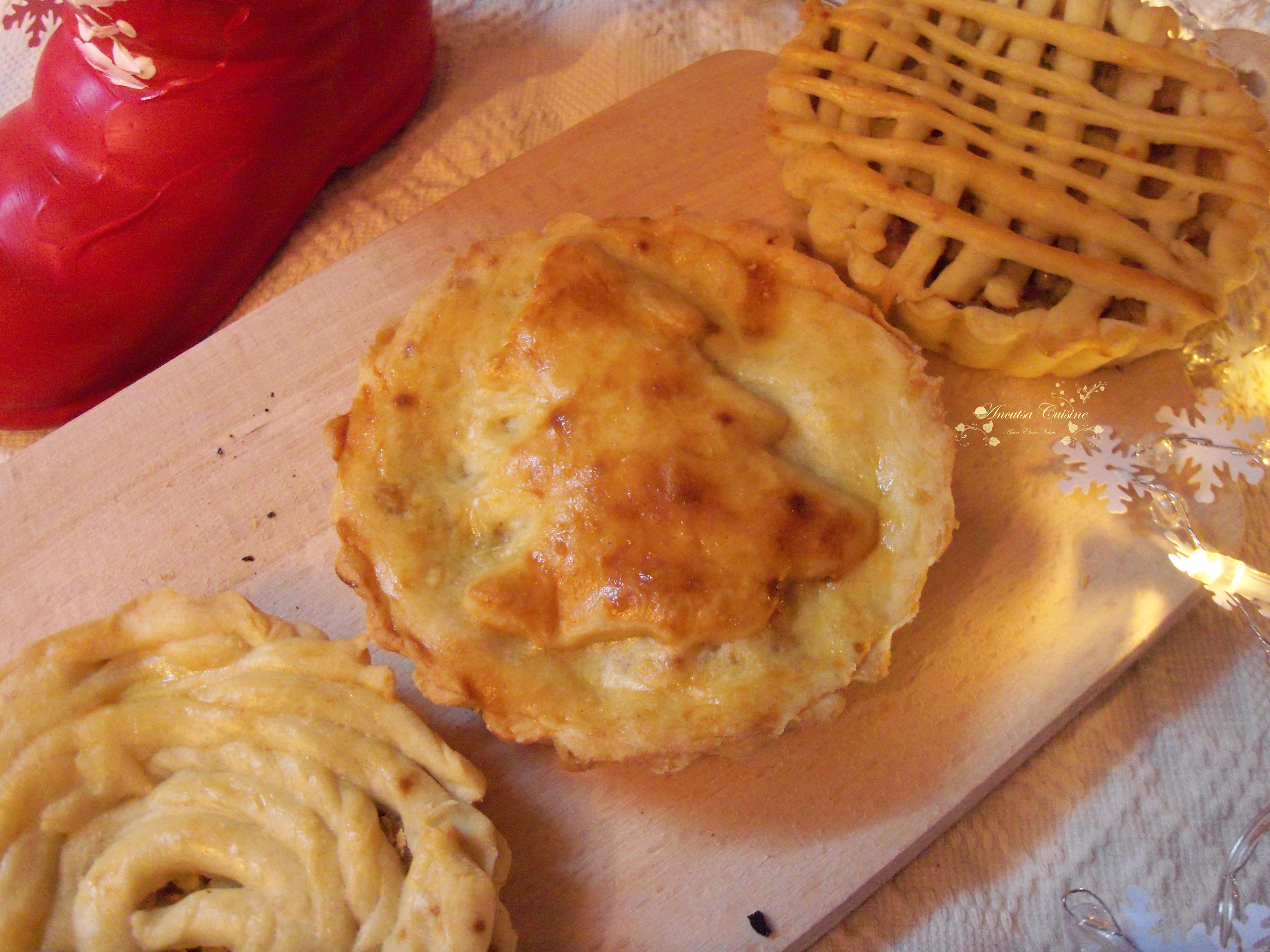 Tarte cu carne de Craciun