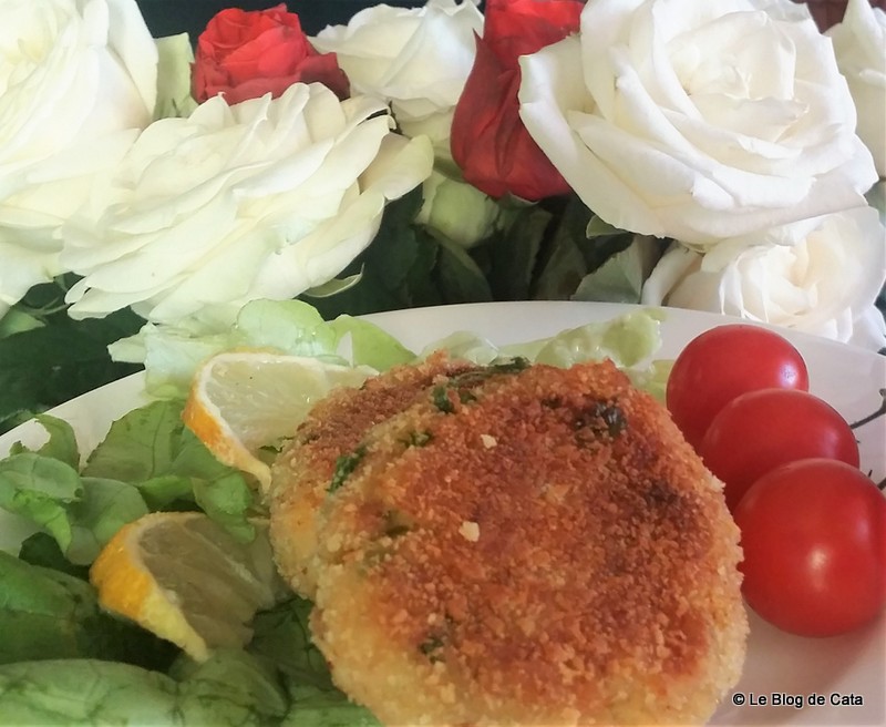 Chiftele din crab / Crab cake