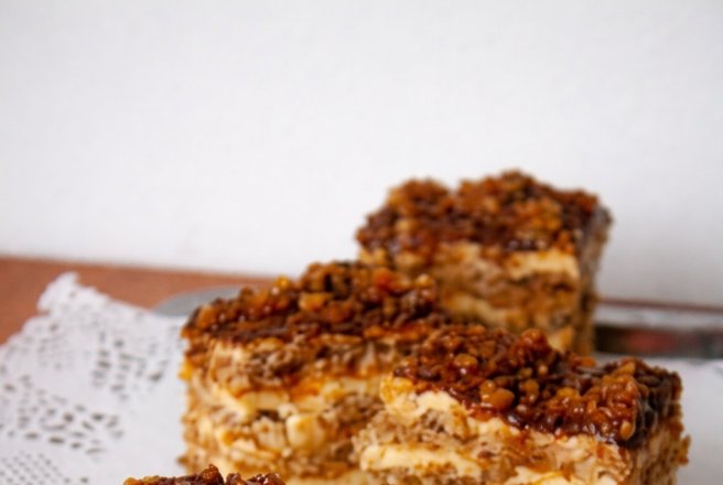 Desert prajitura cu nuca