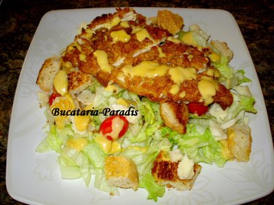 BLT chicken salad (salata de pui)