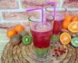 Smoothie cu kiwi, rodie si clementine-4