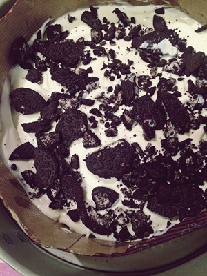 Desert cheescake cu Oreo