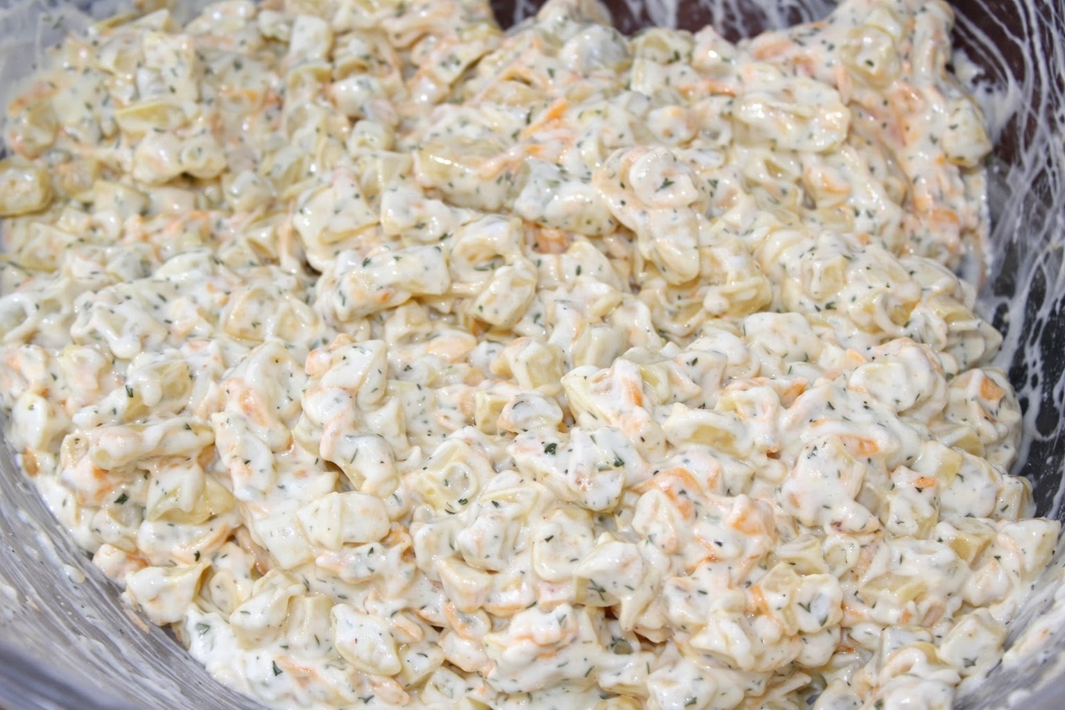 Salata de fasole verde cu maioneza, reteta de post