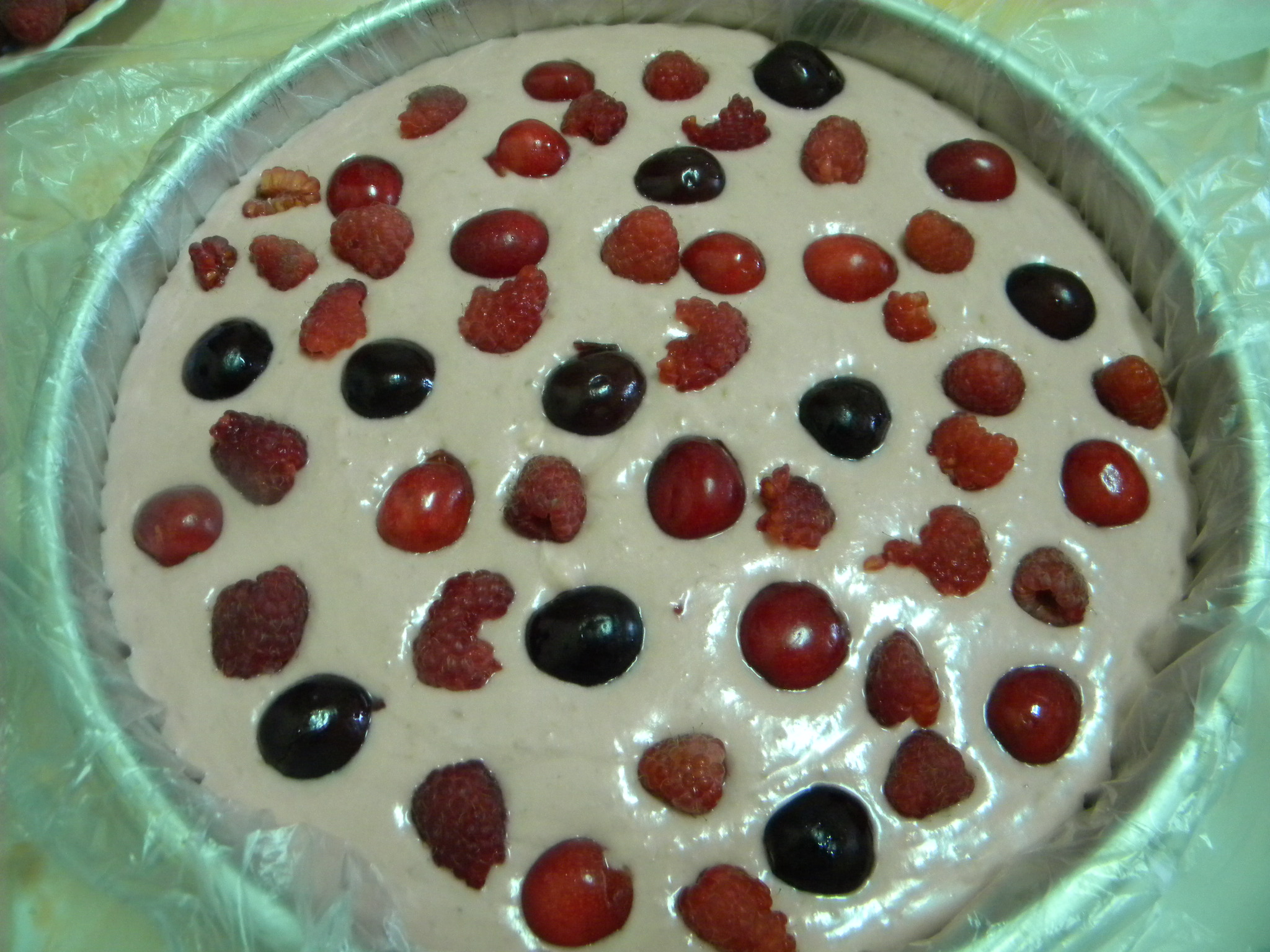 Tort cu zmeura