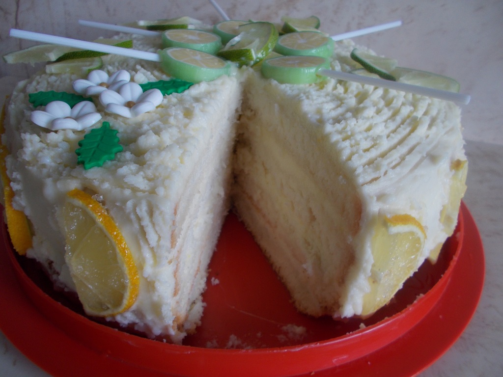 Desert tort cu crema de lamaie