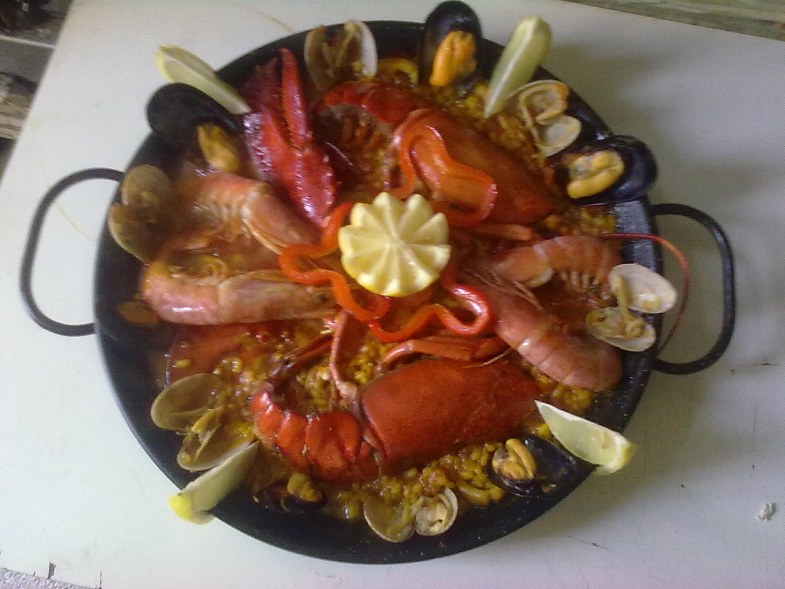 Paella de Bogavante