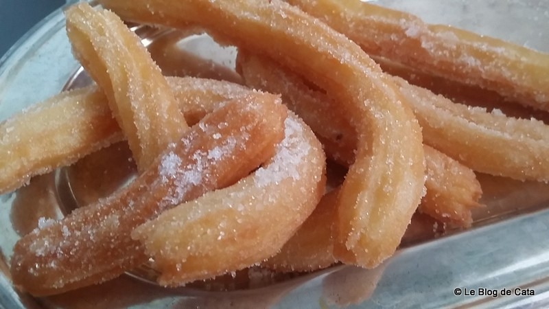 Desert churros spanioli de casa