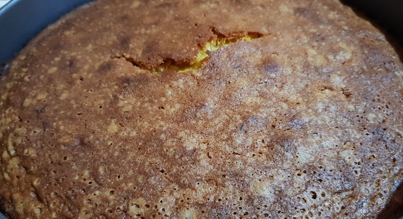 Desert carrot cake