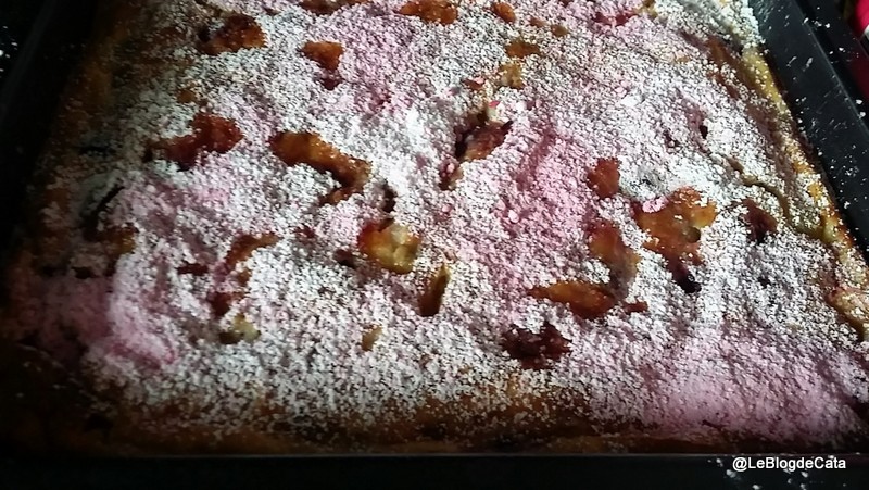 Desert clafoutis cu struguri