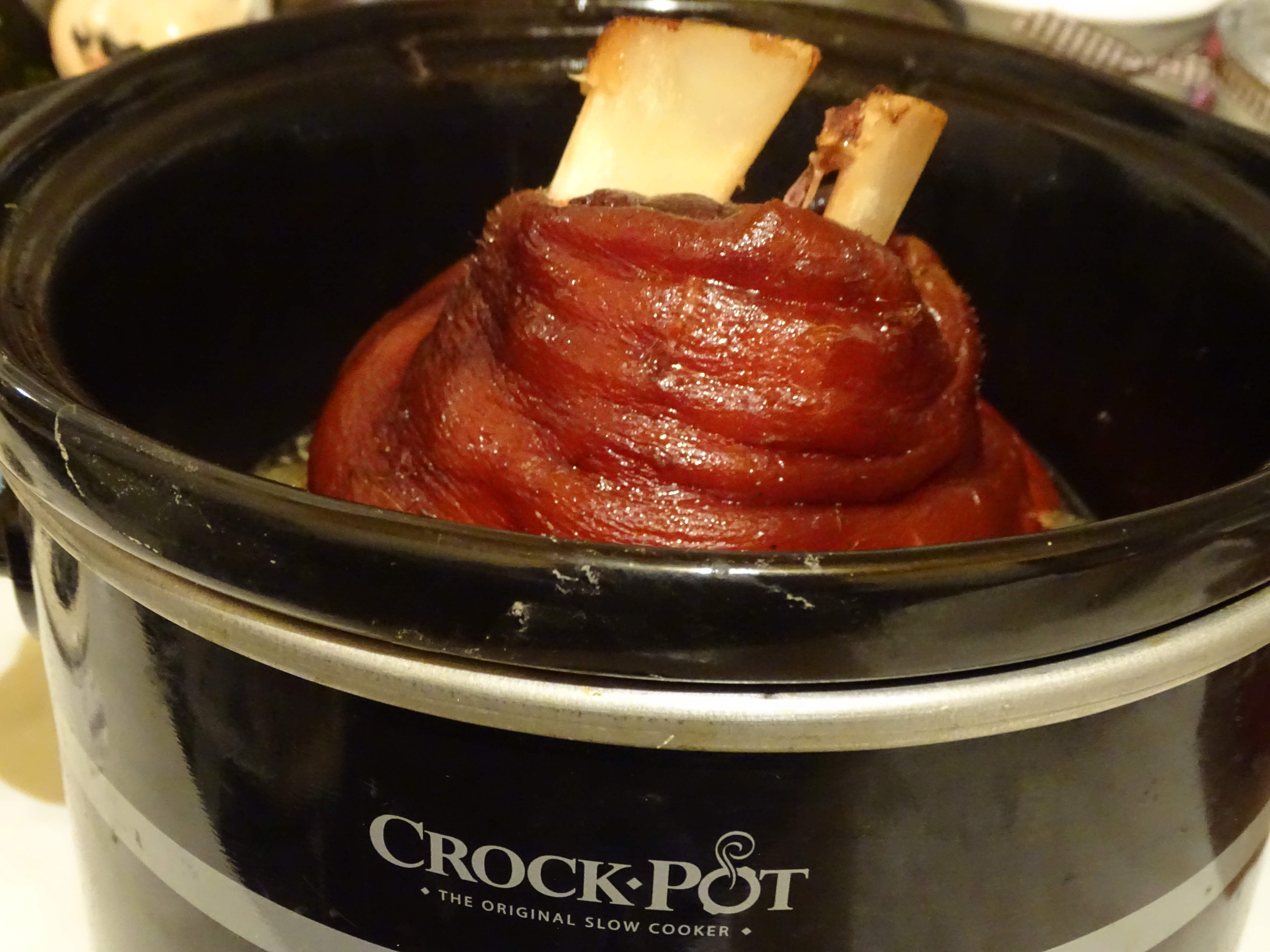 Ciolan afumat la cioroiul Crock-Pot