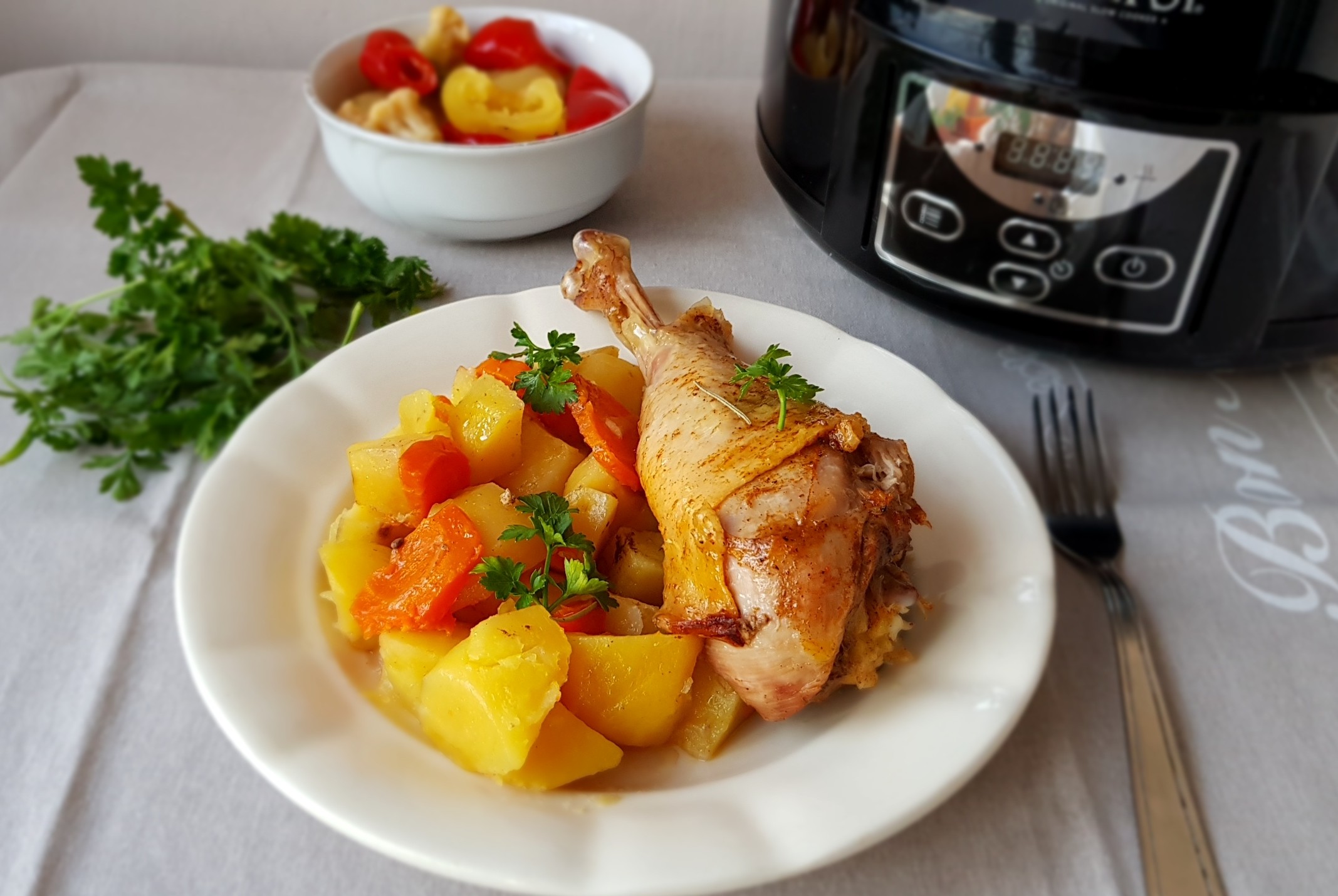 Pulpa de curcan la slow cooker Crock-Pot