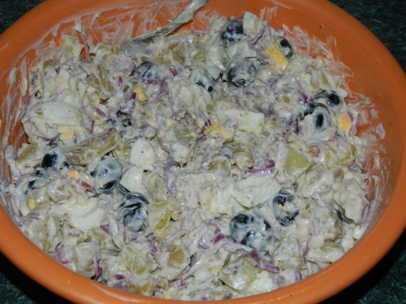 Salata orientala cu maioneza