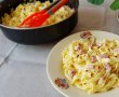 Tagliatelle cu sunculita taraneasca si sos de smantana-10