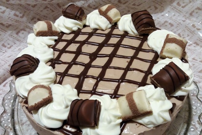 Desert cheesecake Kinder Bueno