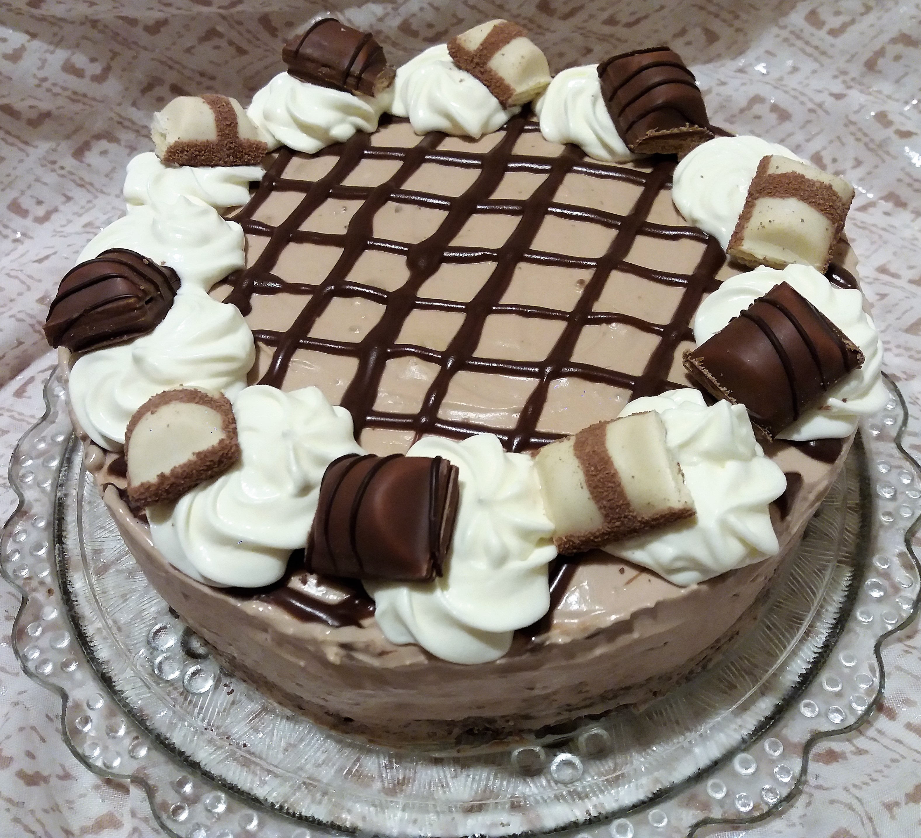 Desert cheesecake Kinder Bueno