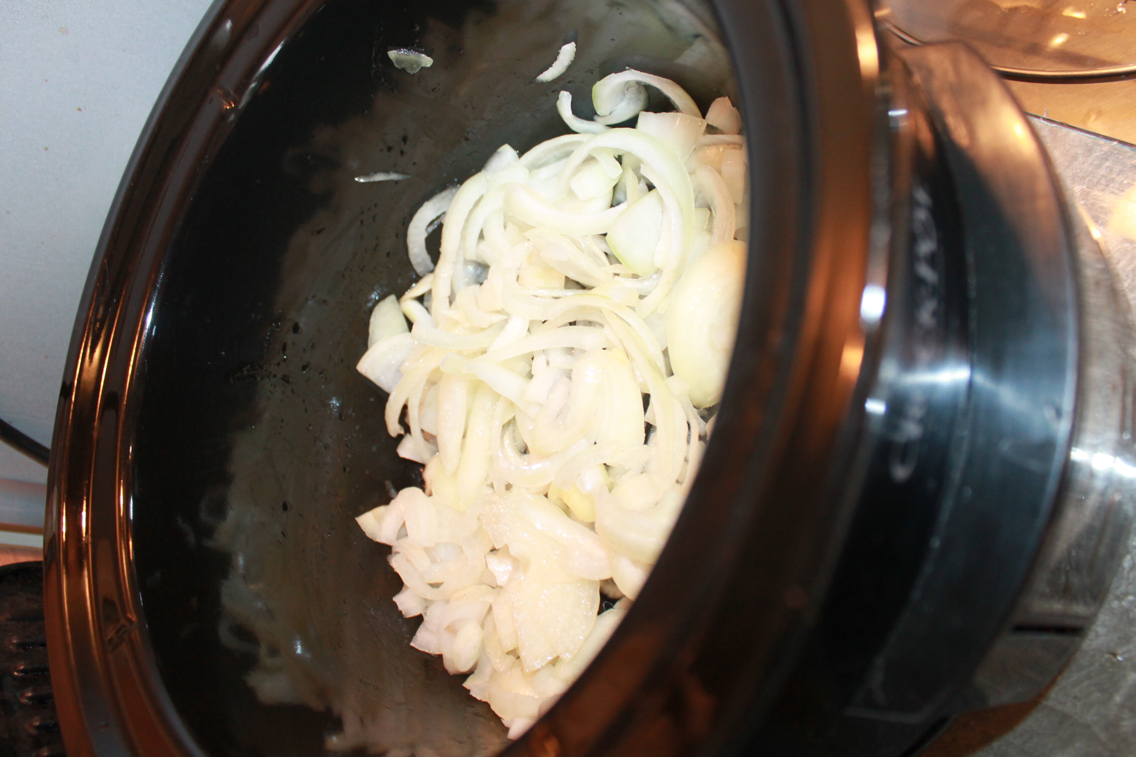 Ciuperci pleurotus la slow cooker Crock-Pot