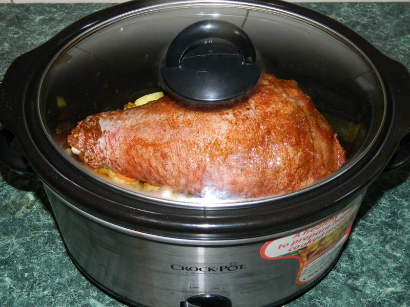 Pulpa de curcan la slow cooker Crock-Pot