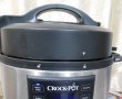 Pulpe de rata cu ciuperci brune si smantana la Multicooker Crock-Pot Express cu gatire sub presiune-3