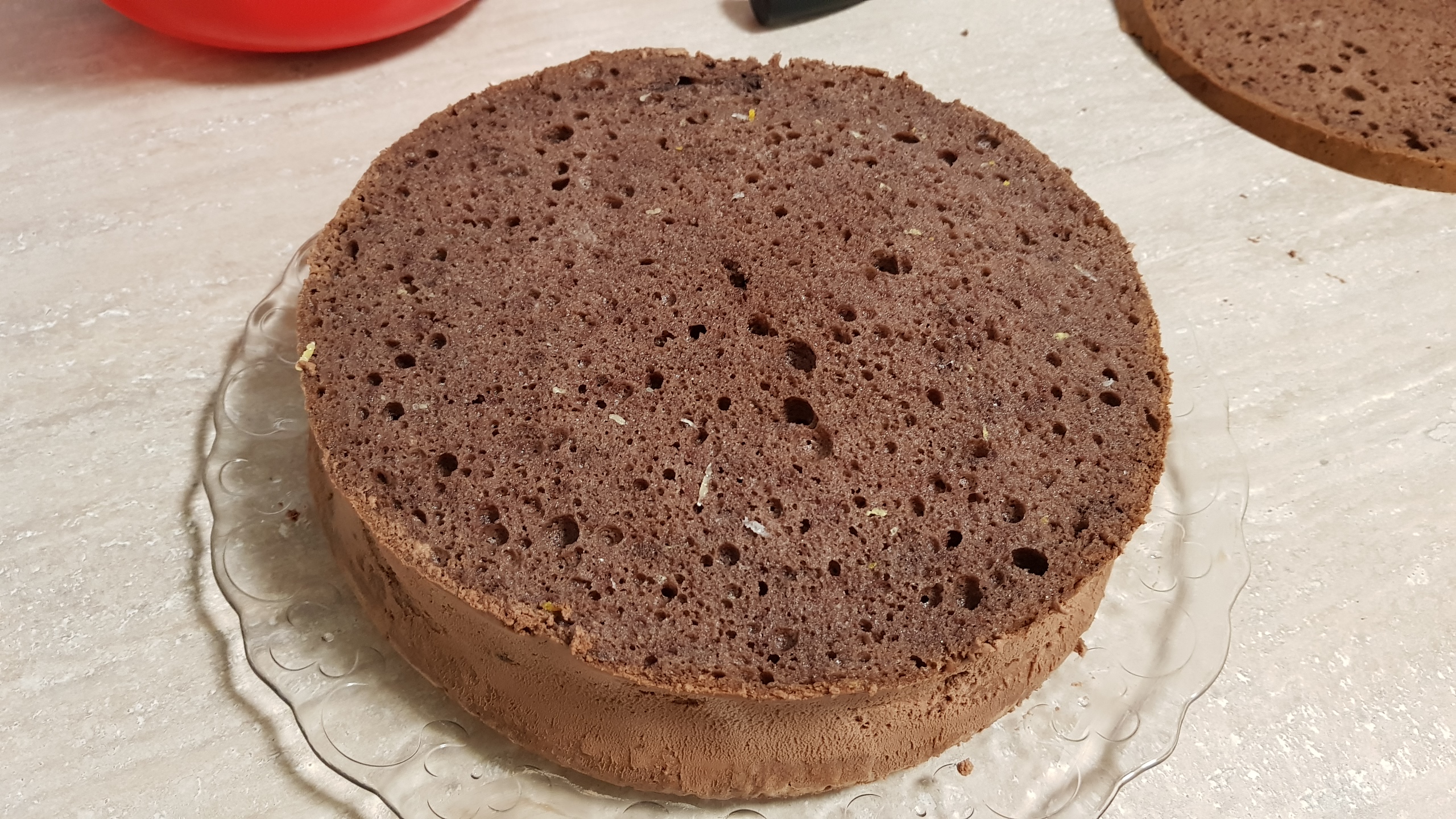 Desert tort cu ciocolata si portocale