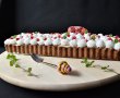 Desert tarta cu crema de portocale si dulceata, fara zahar-10