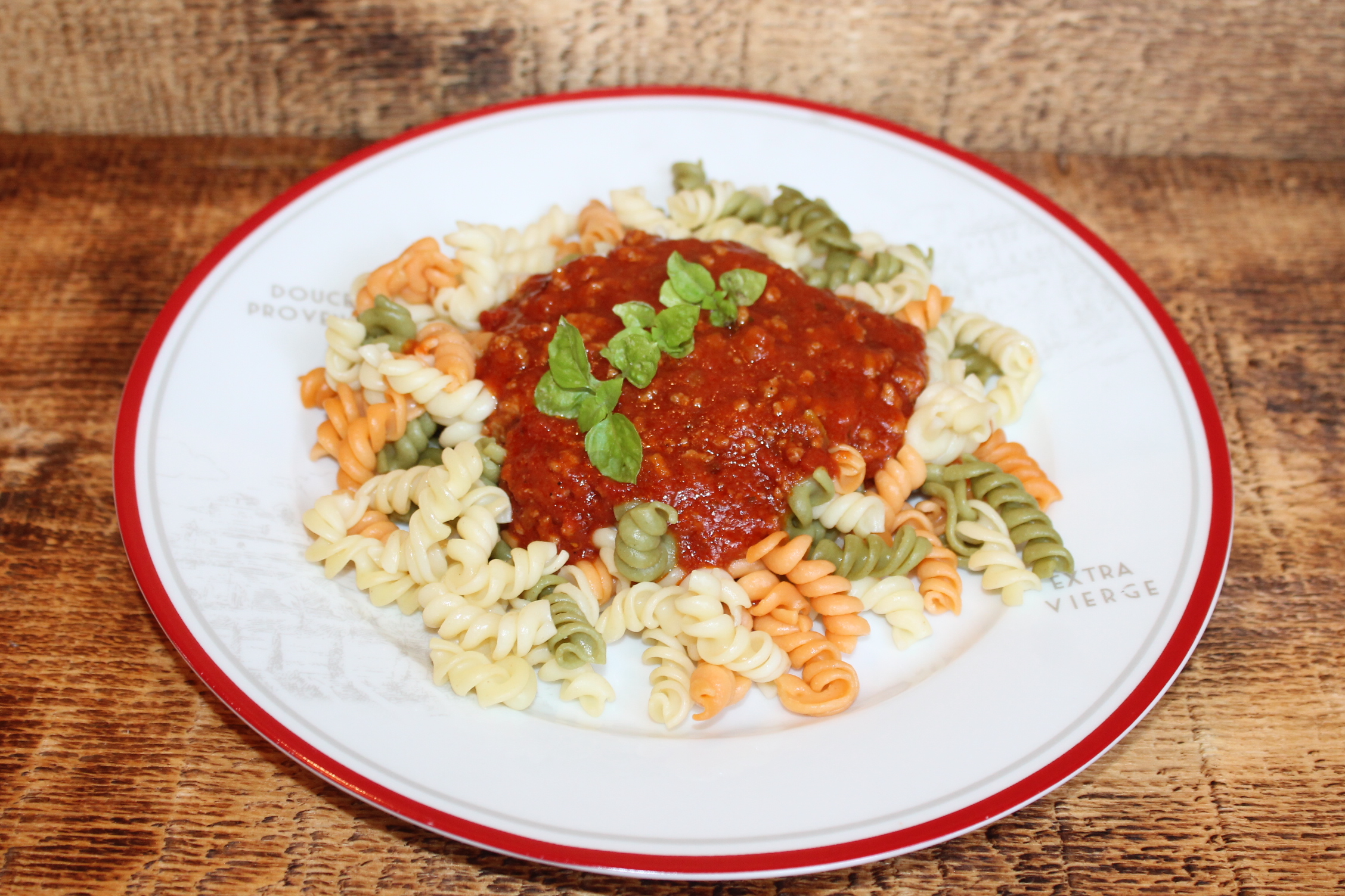 Fusilli Bolognese