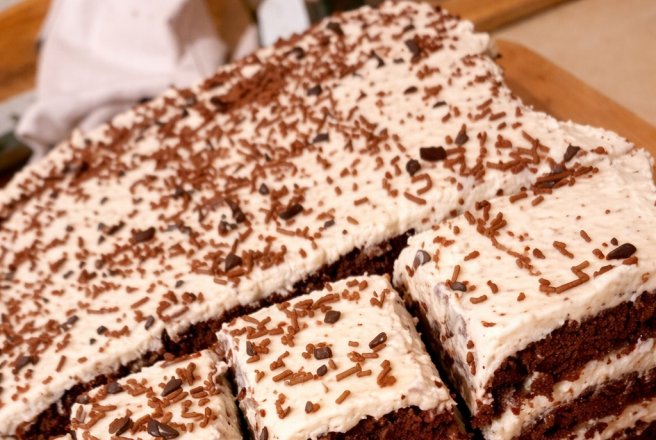 Desert prajitura cu crema de castane