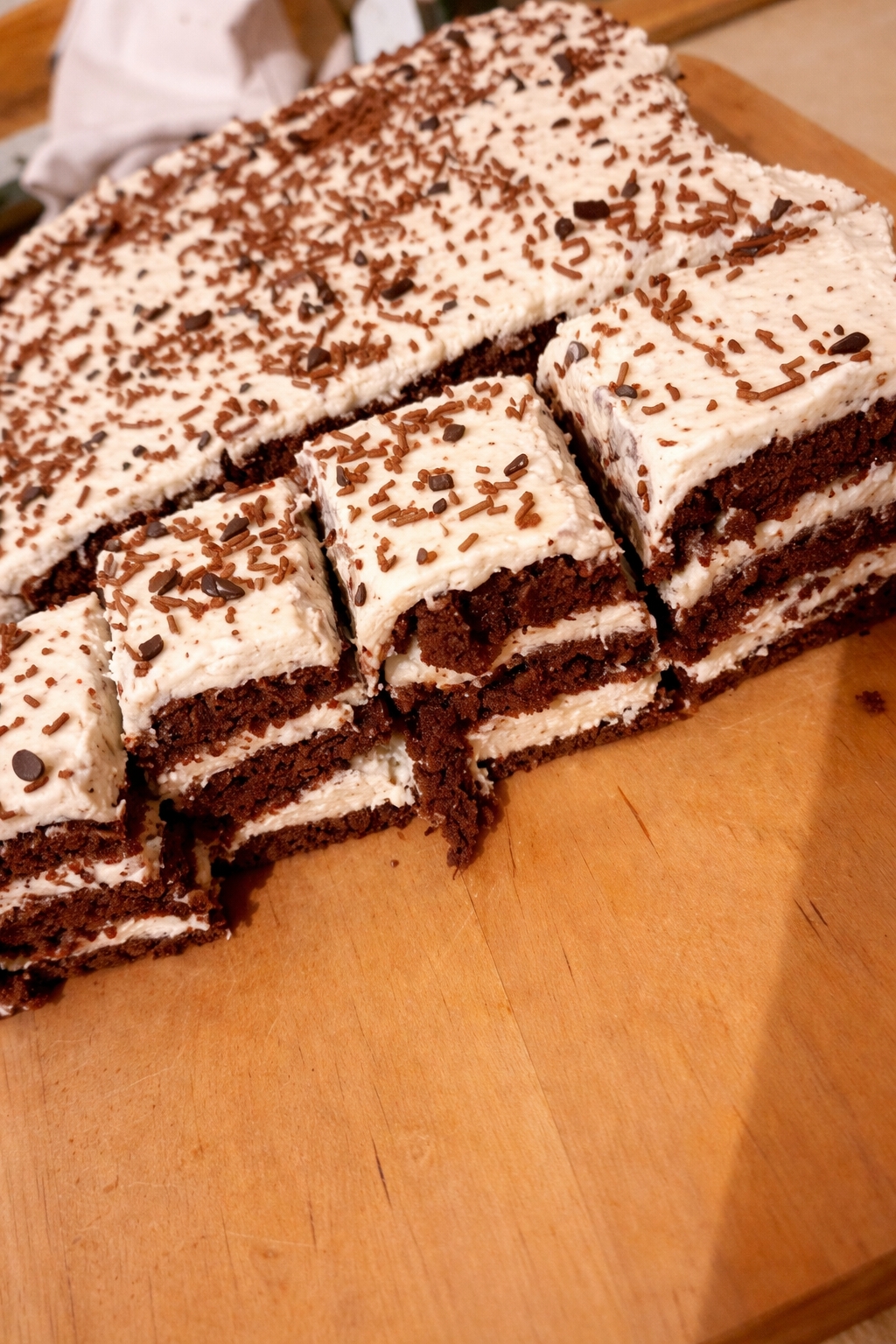 Desert prajitura cu crema de castane