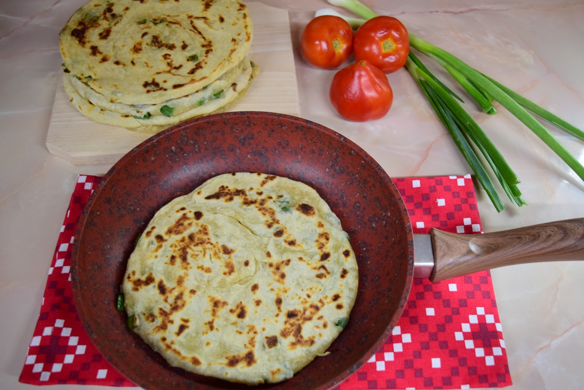 Turte chinezesti cu ceapa verde