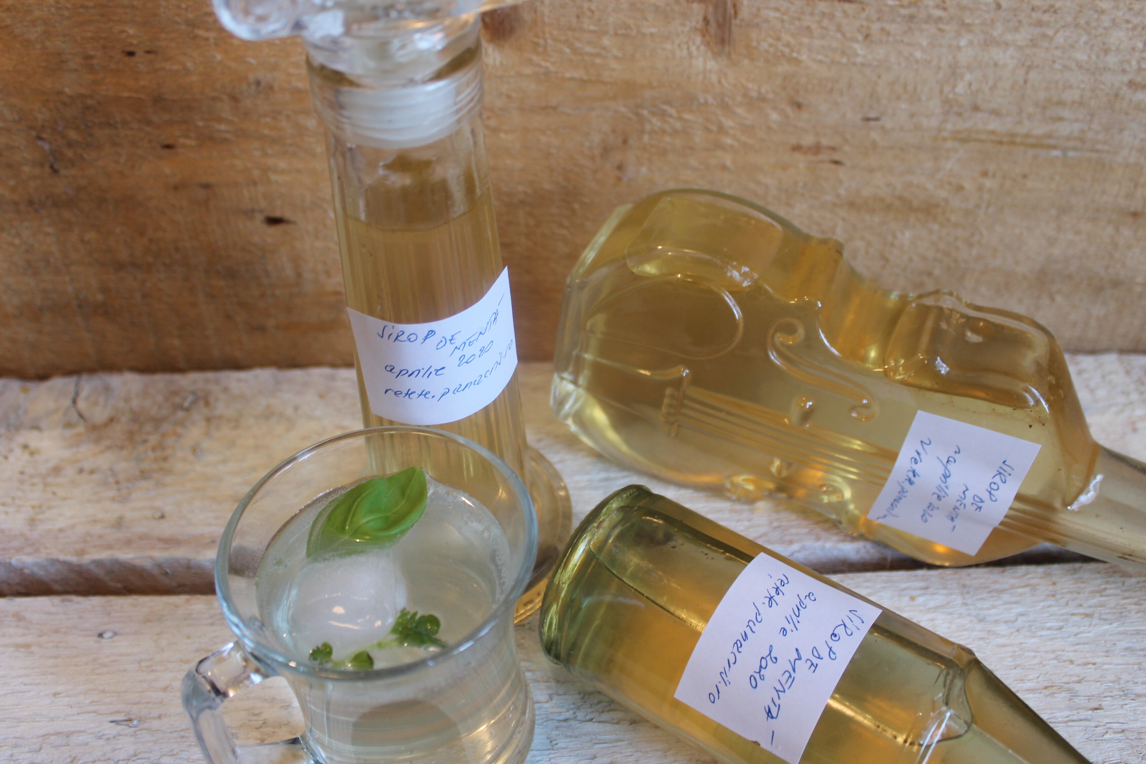 Sirop din frunze de menta, varianta a II-a