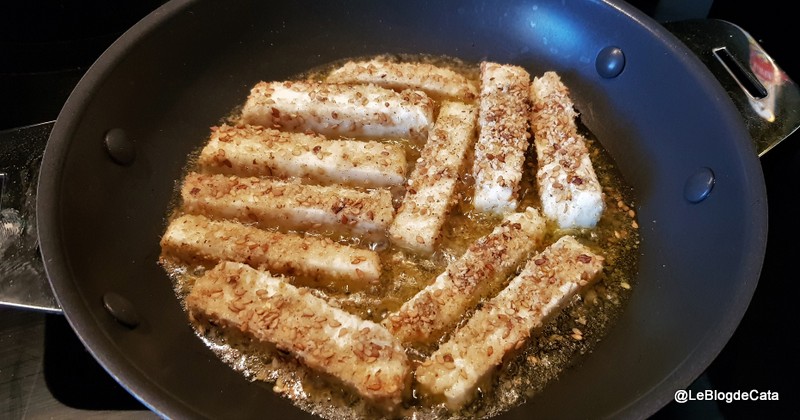 Branza Halloumi prajita