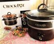 Ciorba de fasole boabe cu ciolan de porc si leustean la slow cooker Crock Pot-14