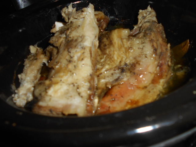 Pulpa de ied in vin la slow cooker Crock Pot